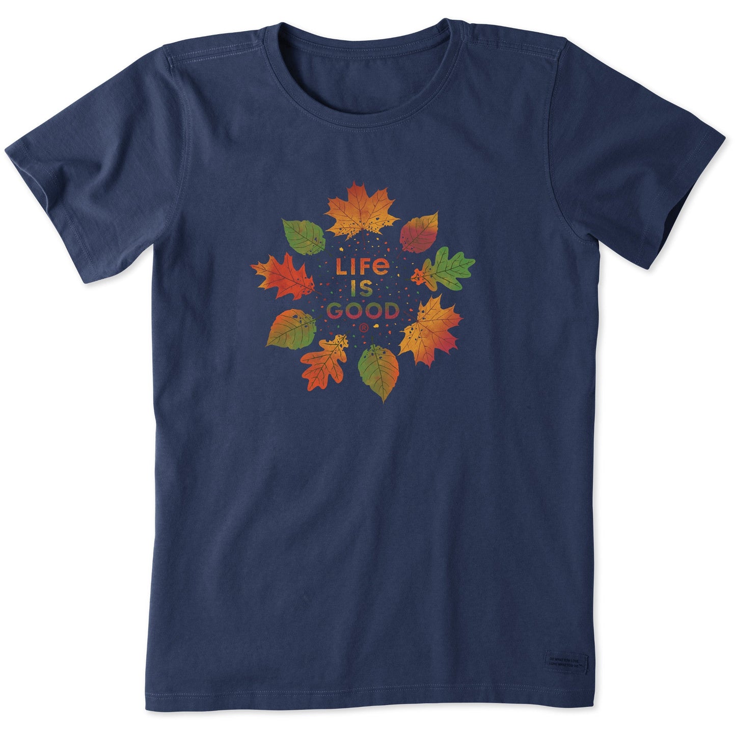 Women's Autumn Circle Short Sleeve Crusher Tee