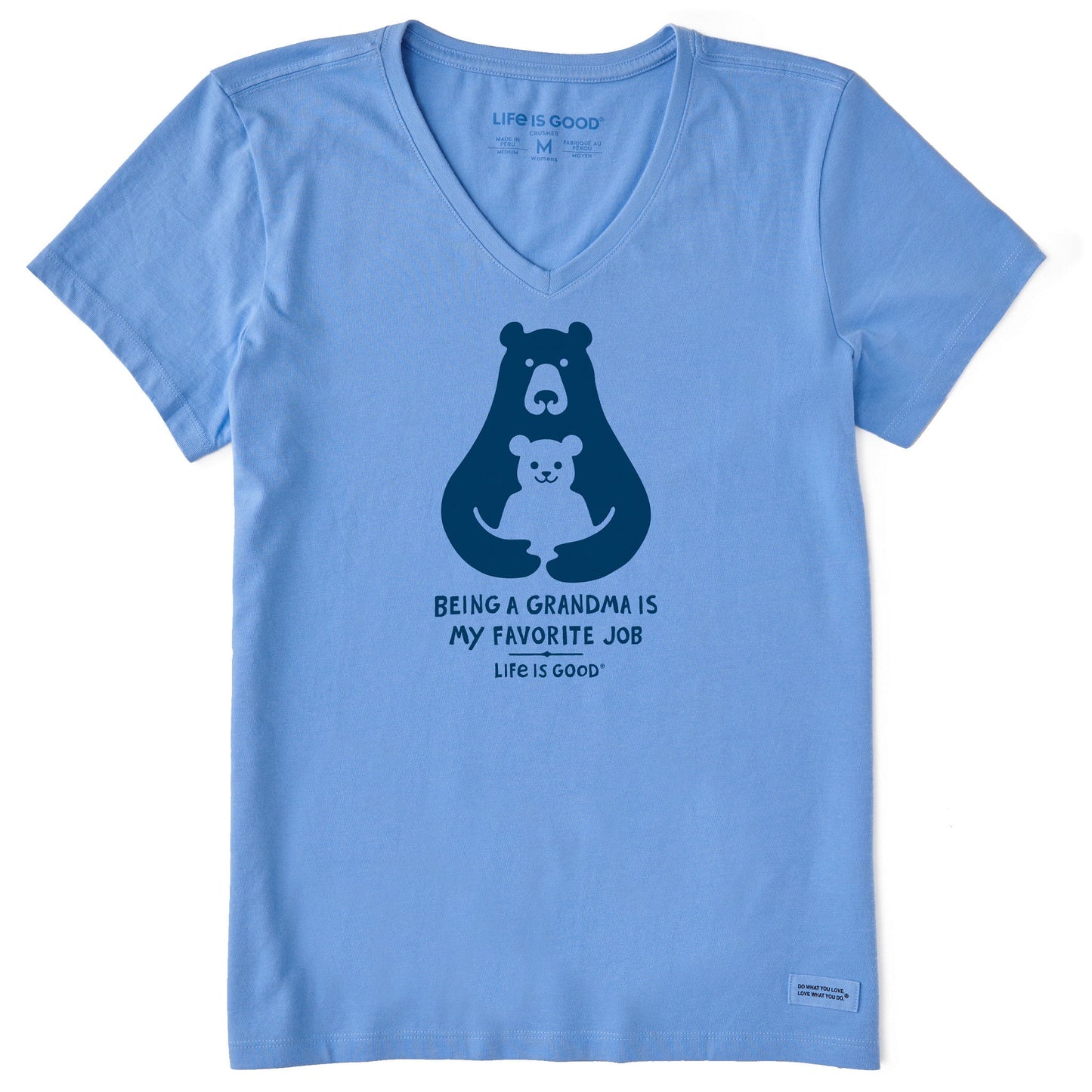 Women's Grandma's Fave Short Sleeve Vee