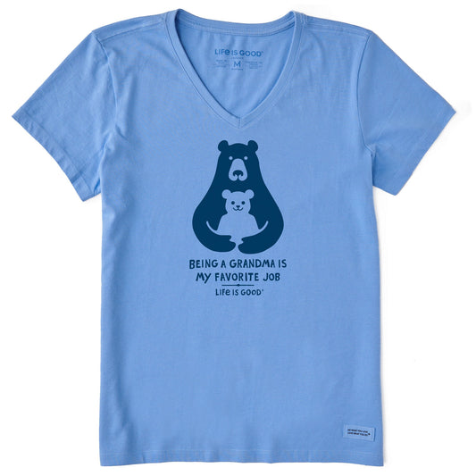 Women's Grandma's Fave Short Sleeve Vee