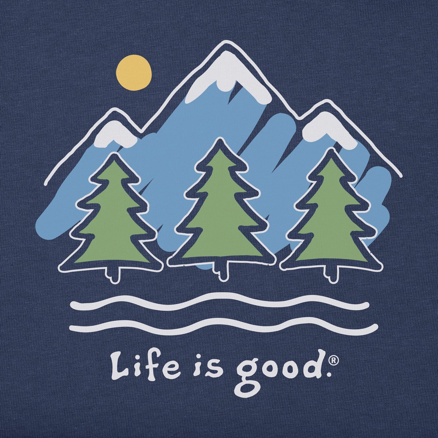 Men's Big Mountains Short Sleeve Crusher Tee