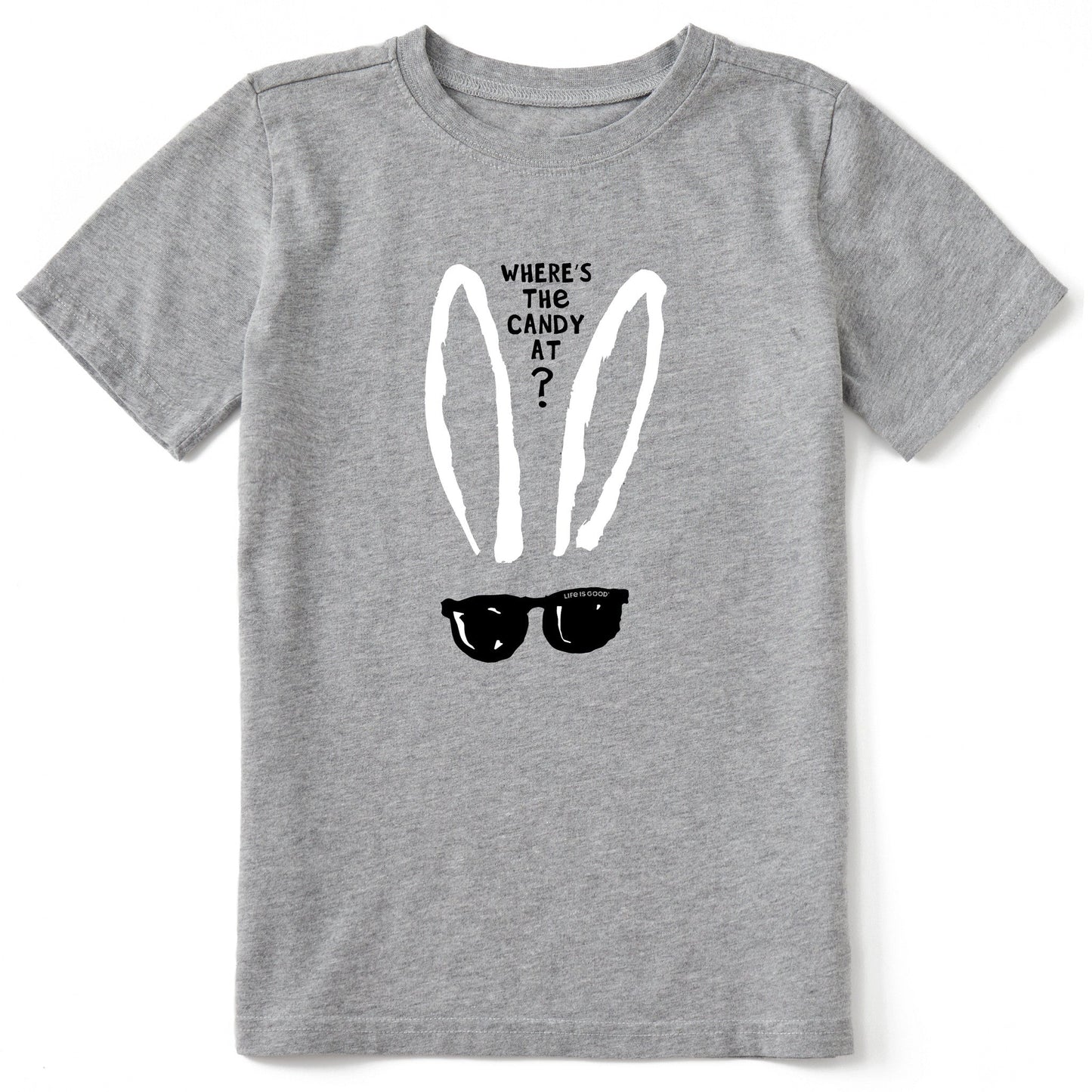 Kids Where's the Candy at? Short Sleeve Crusher Tee