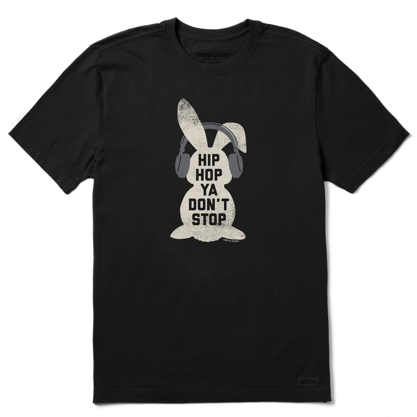 Men's Hip Hop Ya Don't Stop Short Sleeve Crusher Tee