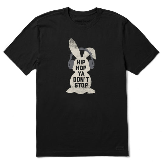 Men's Hip Hop Ya Don't Stop Short Sleeve Crusher Tee
