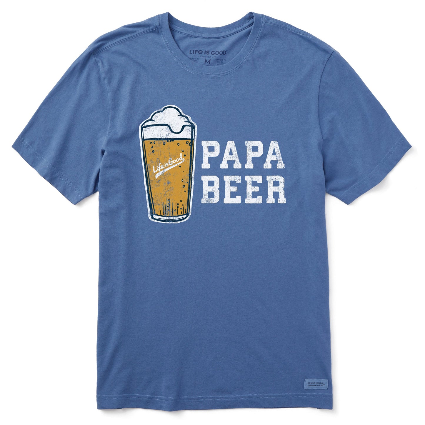 Men's Papa Beer Foam Short Sleeve Crusher Tee