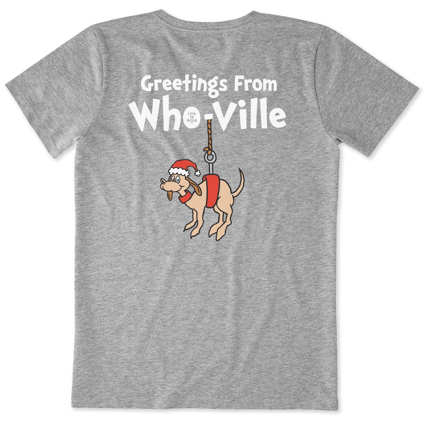 Women's Greetings From Who-Ville Short Sleeve Crusher Tee