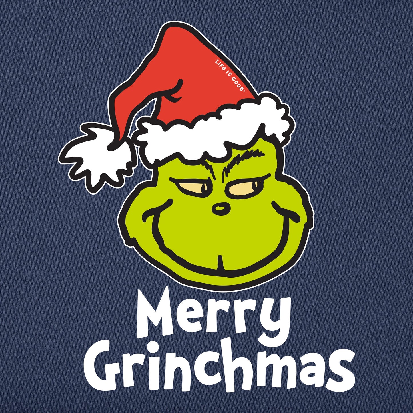 Kids Merry Grinchmas Long Sleeve Crusher Tee