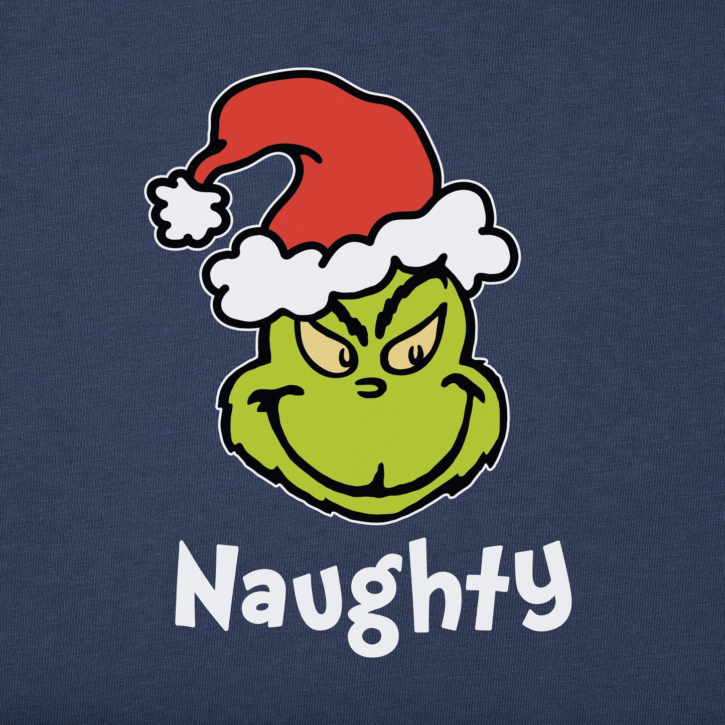 Men's Naughty Grinch Short Sleeve Crusher Tee