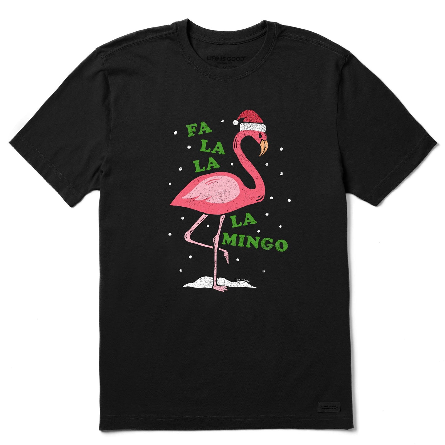 Men's FaLaLaLamingo Short Sleeve Crusher Tee