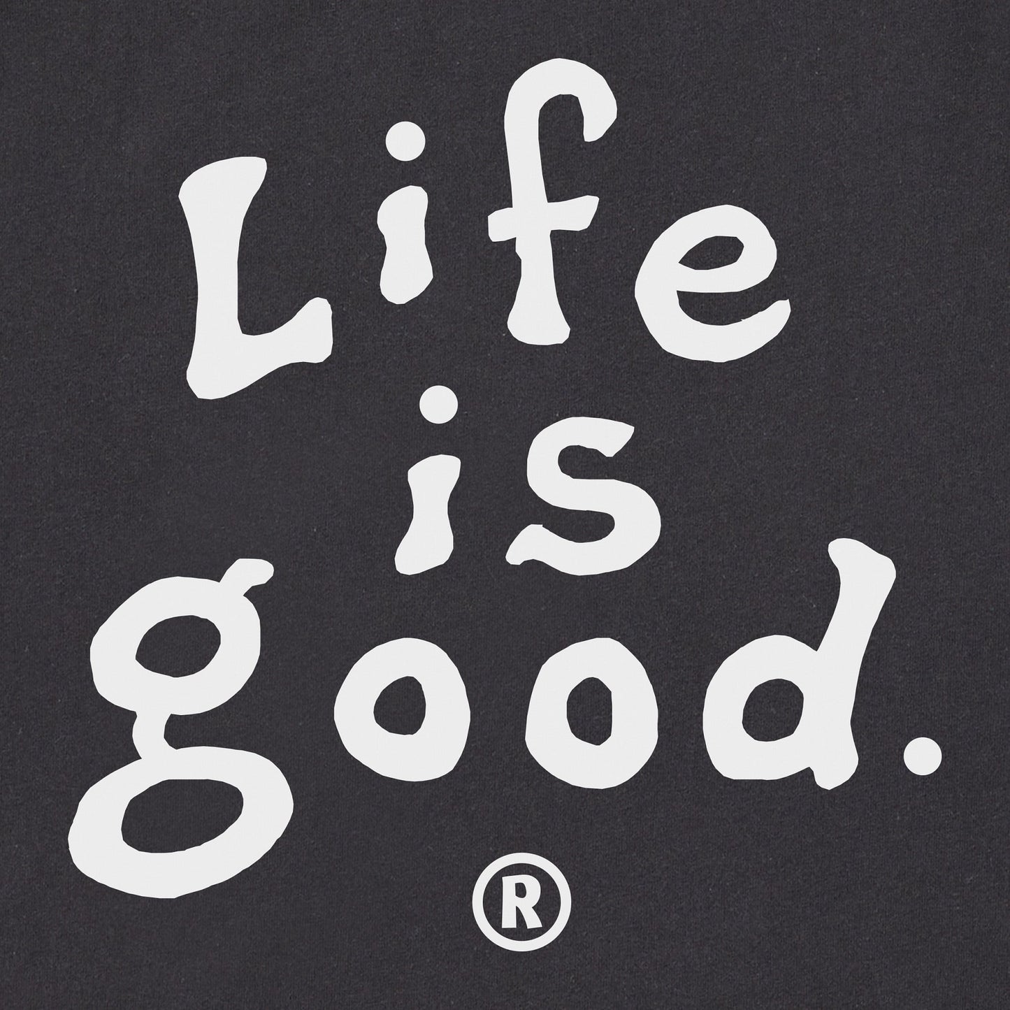 Men's LIG Vintage Wordmark Stacked Simply True Fleece Crew