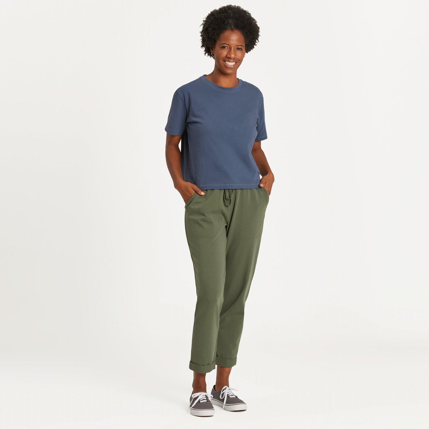 Women's Solid Crusher-Flex Pant