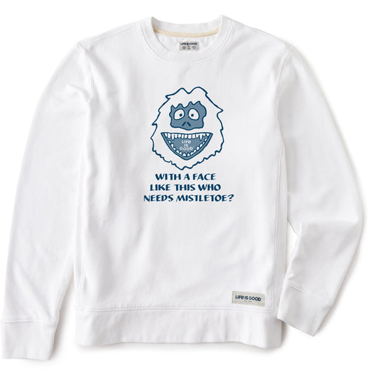 Men's With a Face Like This Yeti Simply True Crew