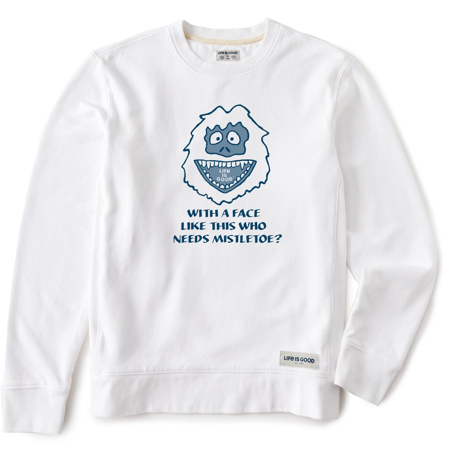 Men's With a Face Like This Yeti Simply True Crew