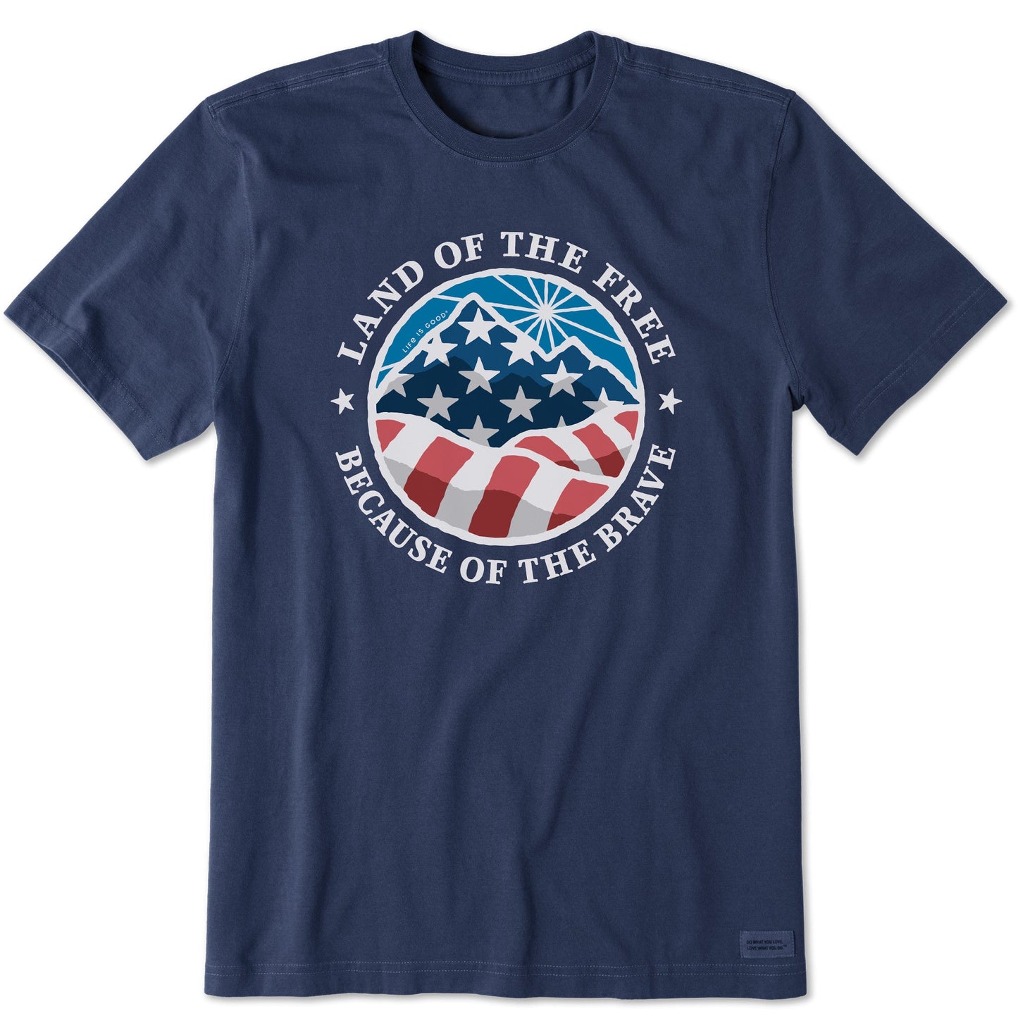 Men's Land of the Free Americana Coin Short Sleeve Tee