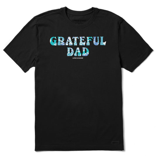 Men's Trippy Grateful Dad Short Sleeve Crusher-LITE Tee