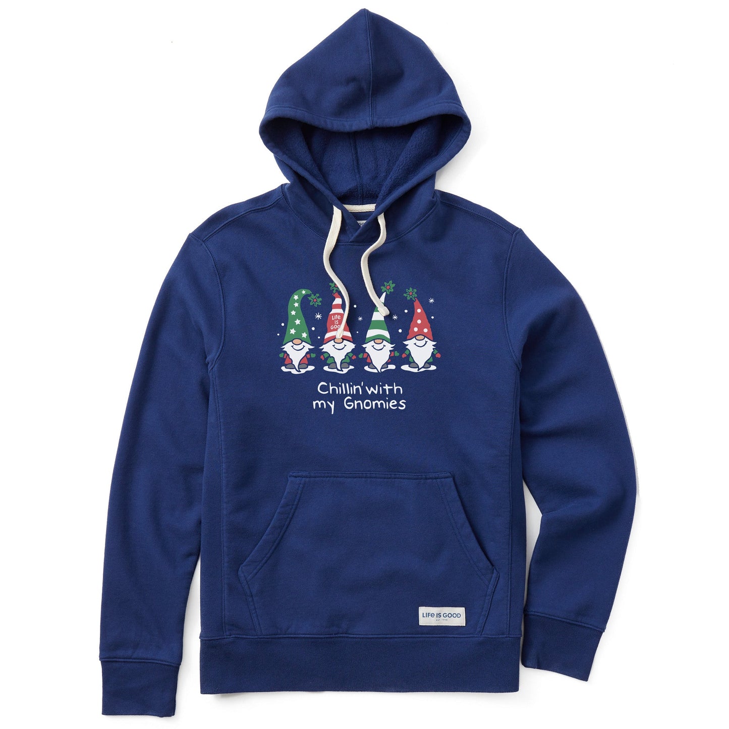 Men's Chillin' with my Gnomes Simply True Fleece Hoodie