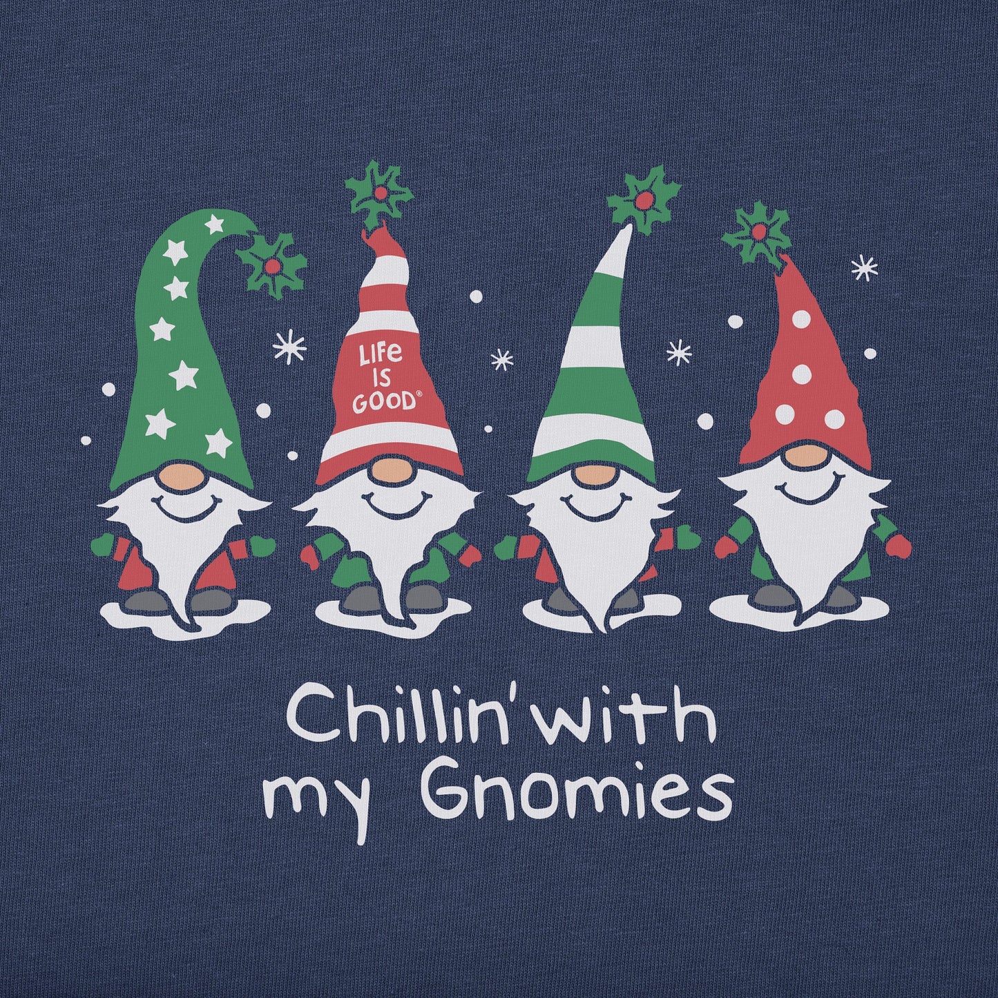 Men's Chillin' with my Gnomes Simply True Fleece Hoodie