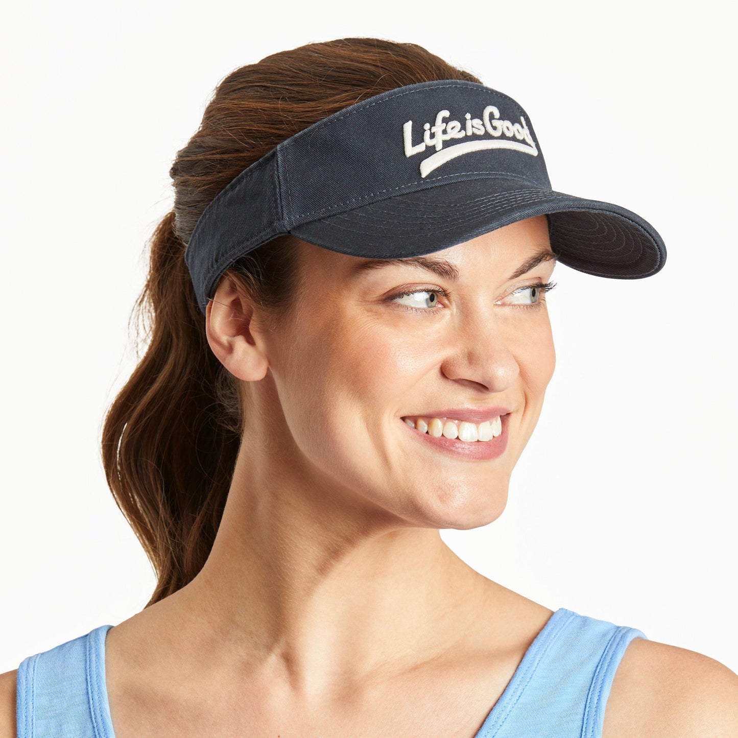 Adult Unisex LIG Ballyard Script Chill Cap Visor