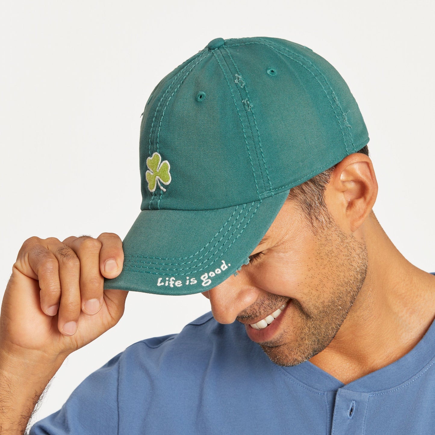 Adult Unisex Shamrock Sunwashed Chill Cap