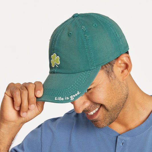 Adult Unisex Shamrock Sunwashed Chill Cap