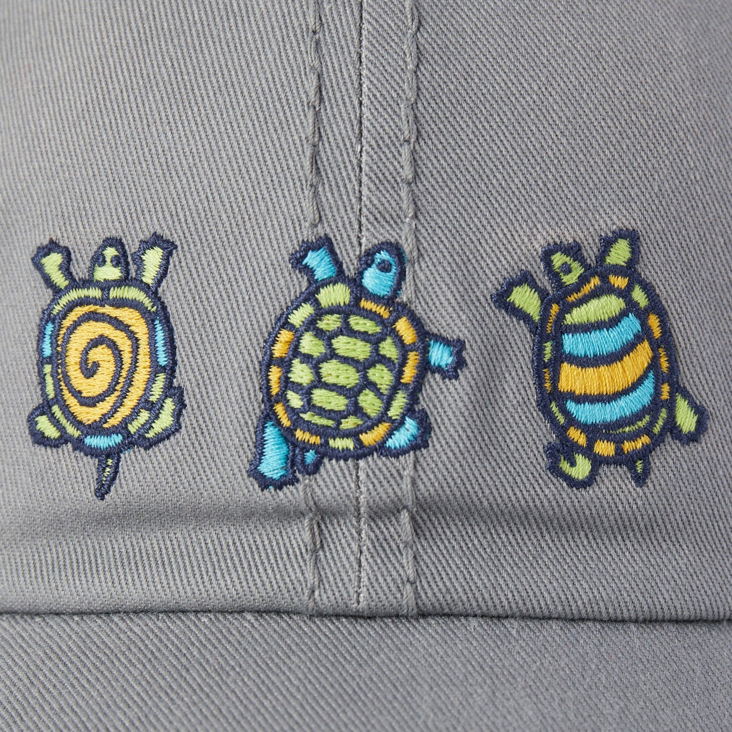 Adult Unisex Peace Turtles Sunwashed Chill Cap