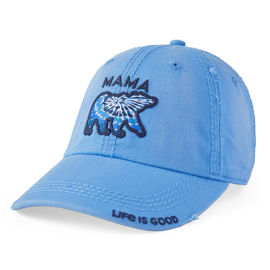 Adult Unisex Tie Dye Mama Bear Sunwashed Chill Cap