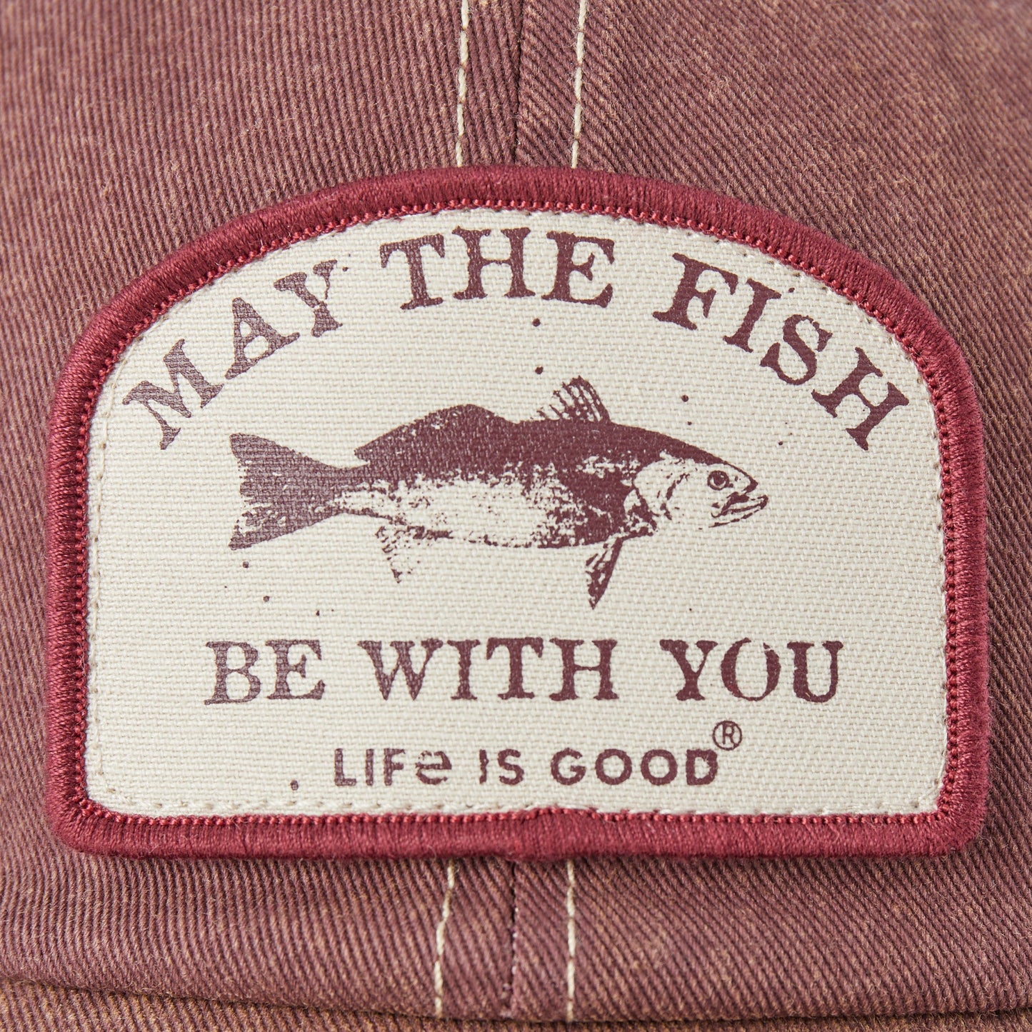 Adult Unisex Fish be With You Old Favorite Mesh Back Cap