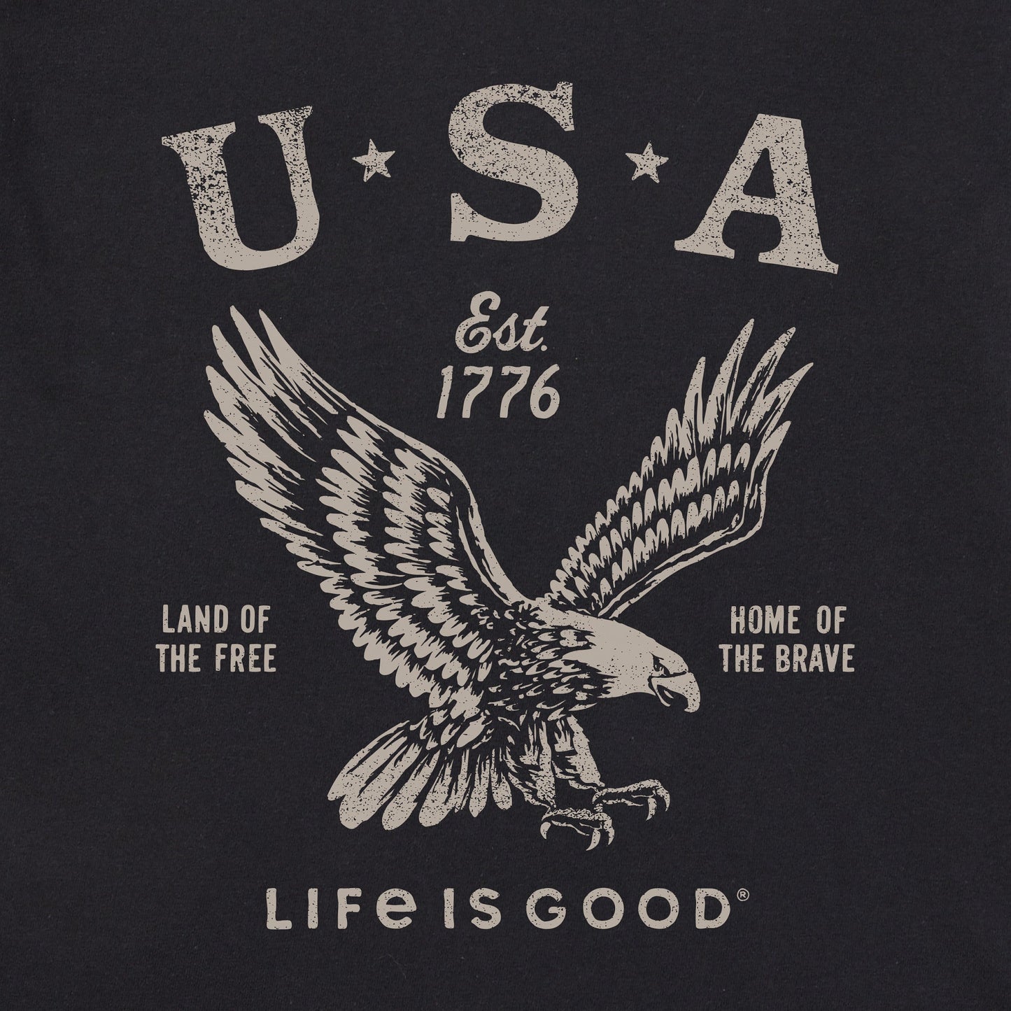 Men's USA 1776 Eagle Short Sleeve Tee