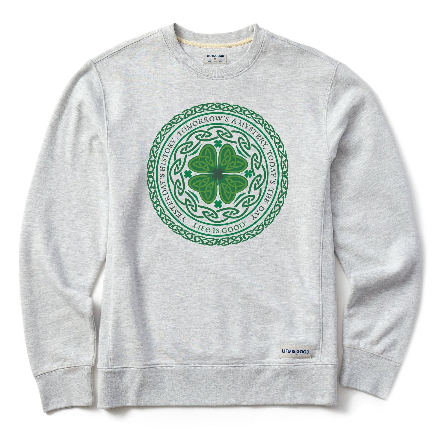 Men's Celtic Mandala Simply True Fleece Crew