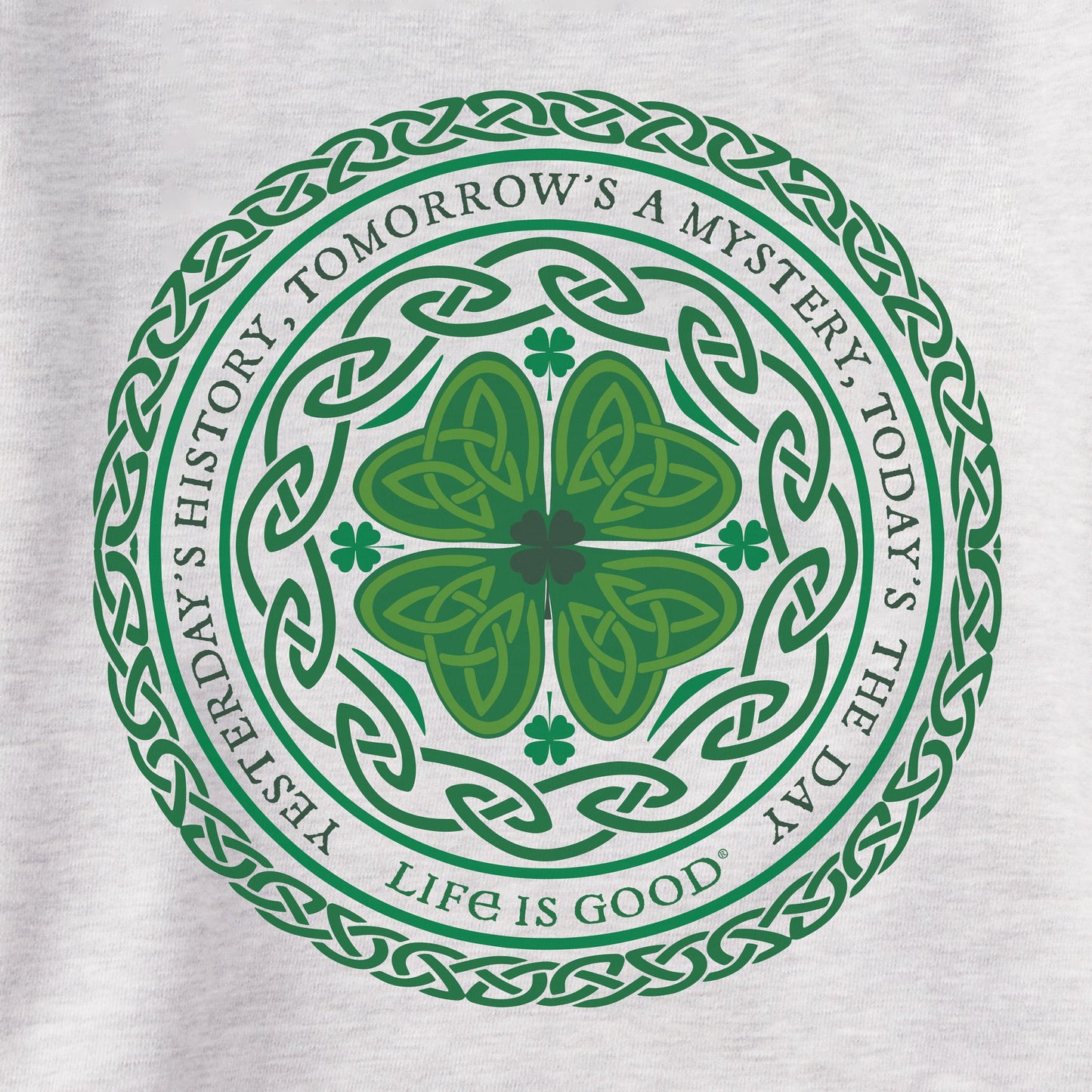 Men's Celtic Mandala Simply True Fleece Crew