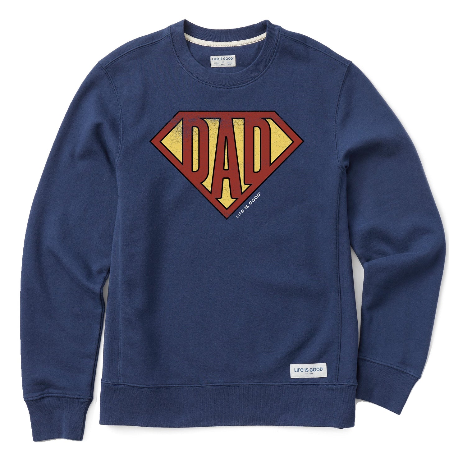 Men's SUPERDAD SHIELD Simply True Fleece Crew