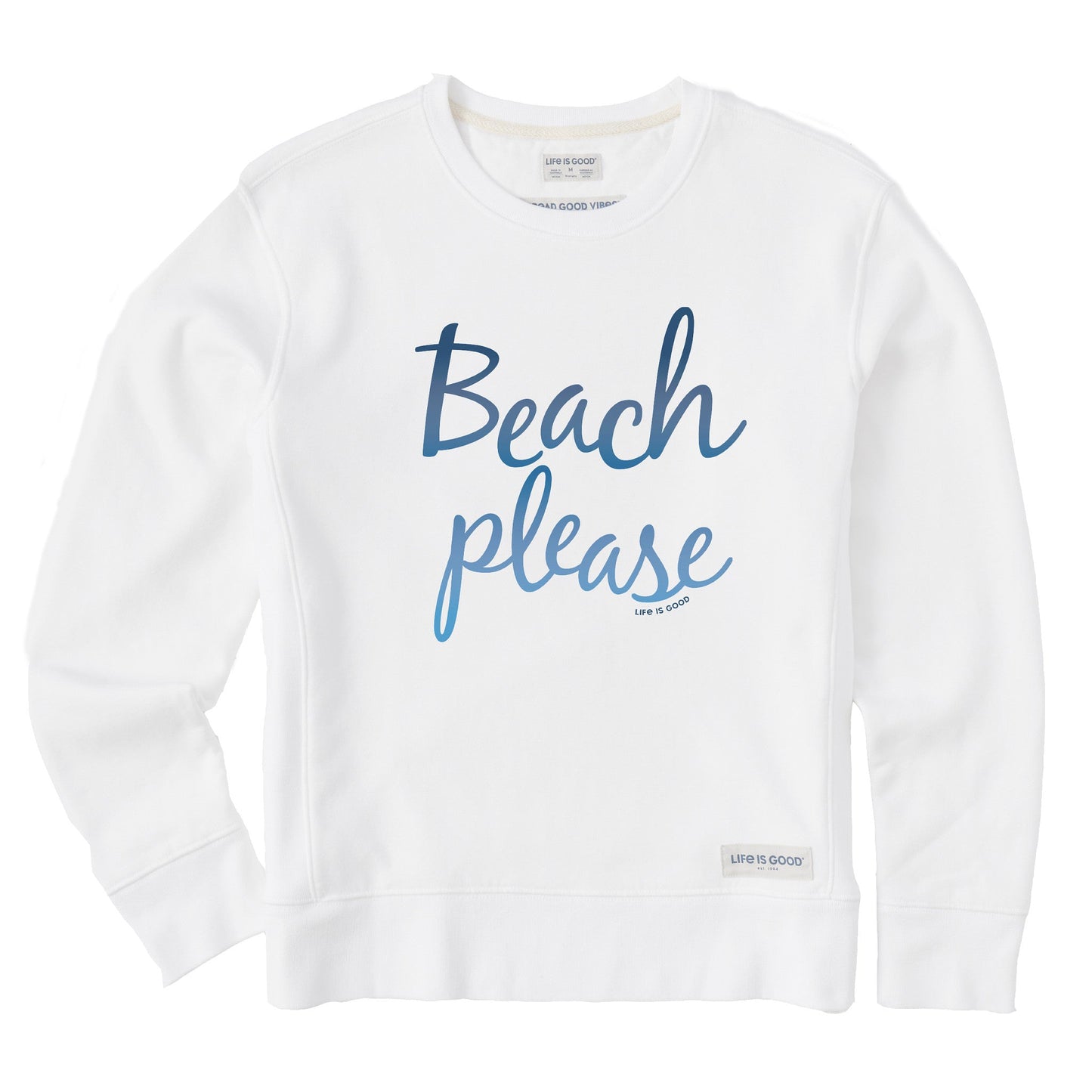 Women's Beach Please Simply True Crew