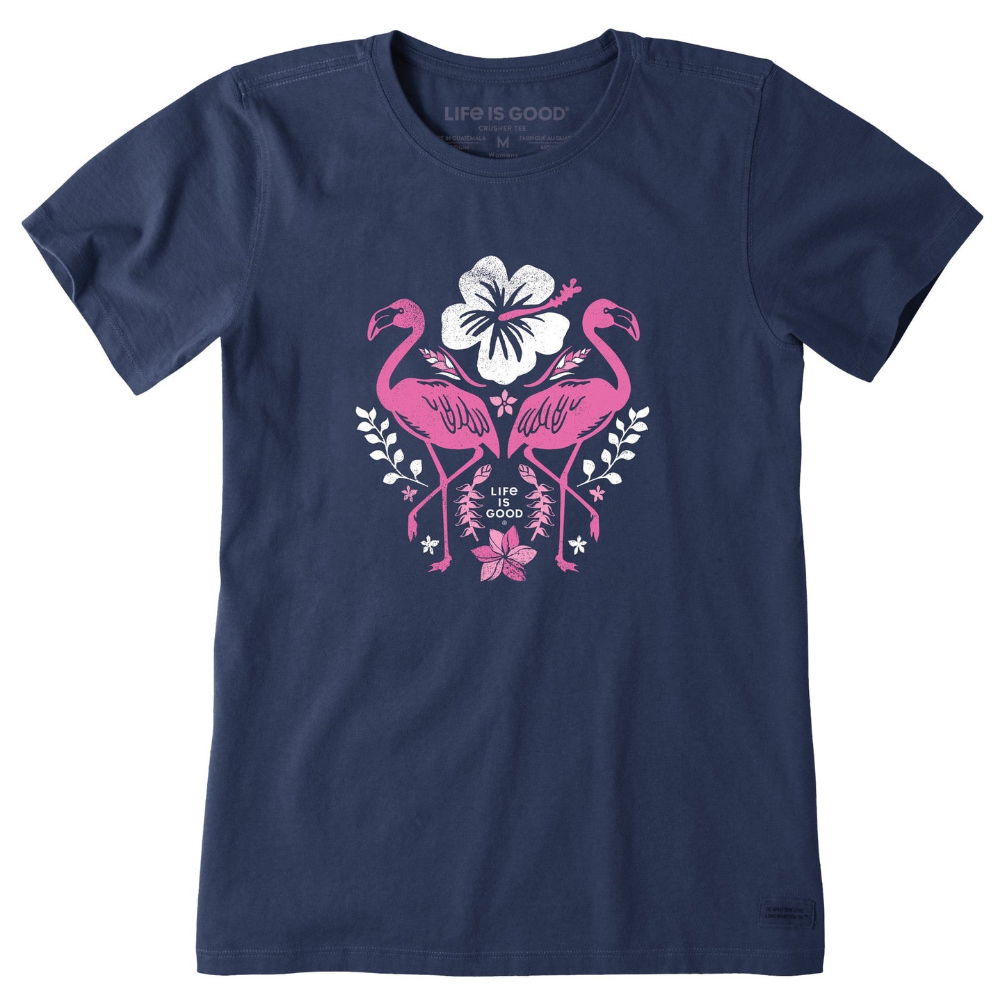 Women's Flamingo Garden Short Sleeve Tee