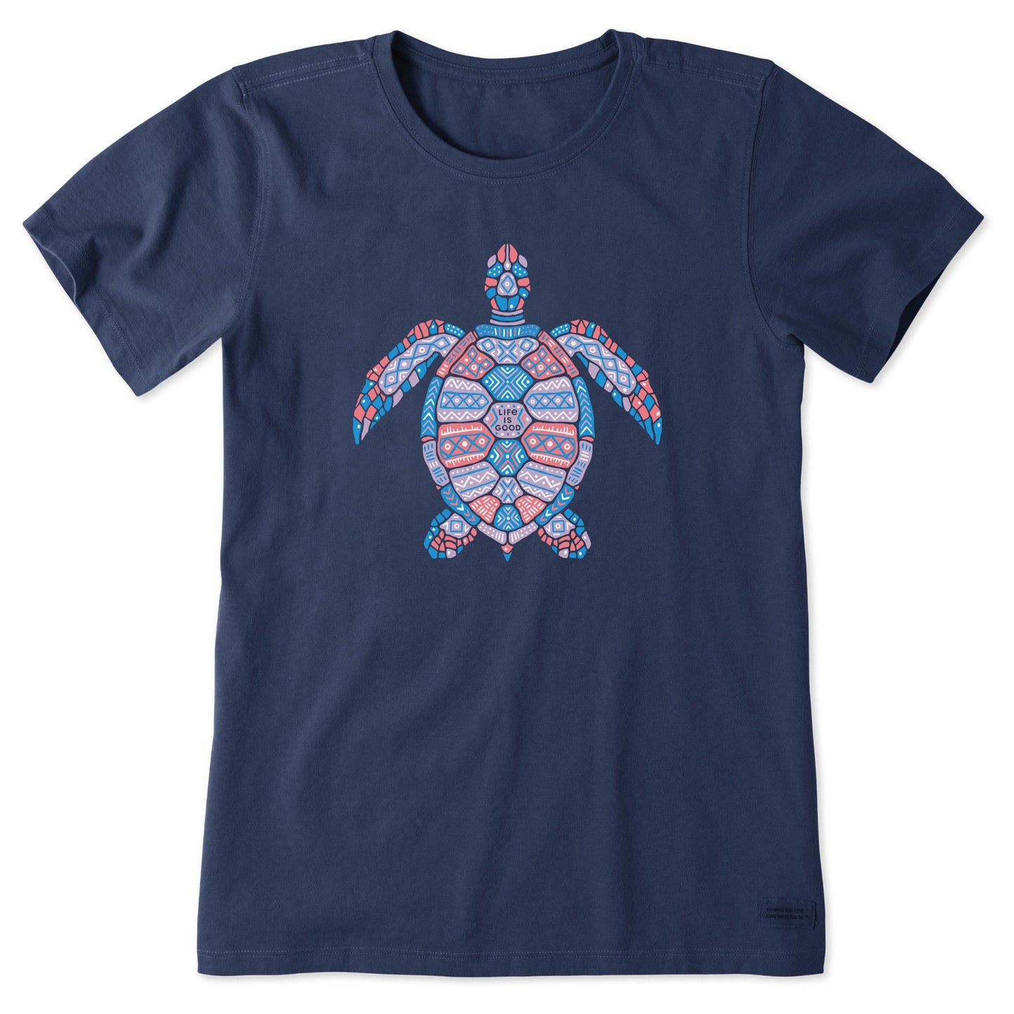 Women's Tribal Sea Turtle Short Sleeve Tee