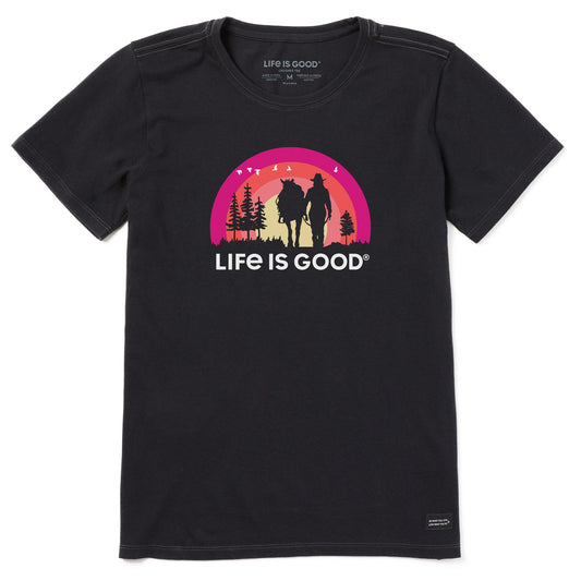 Women's Sundown Horse Walk Short Sleeve Crusher Tee