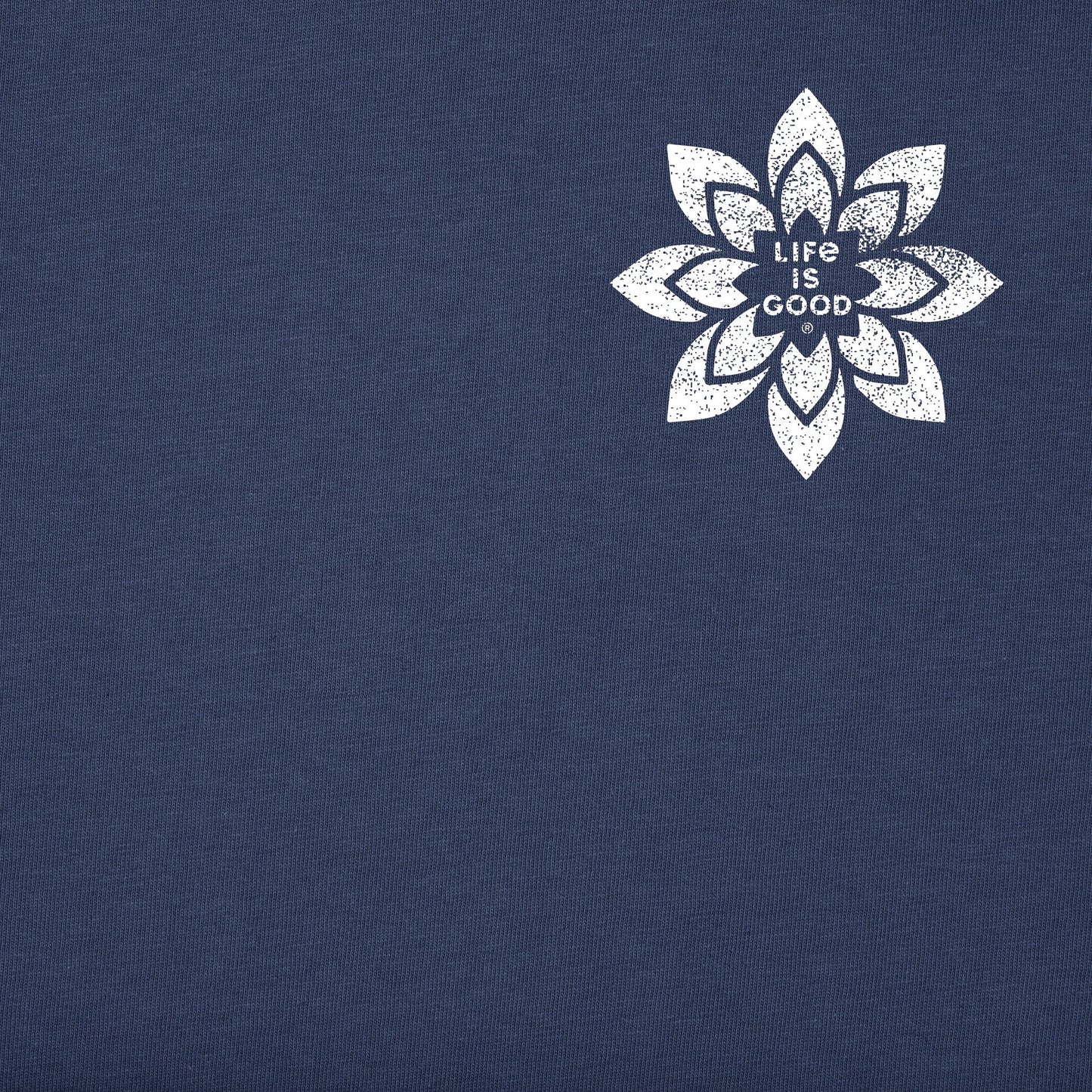 Women's Folk Art Garden Long Sleeve Crusher Tee