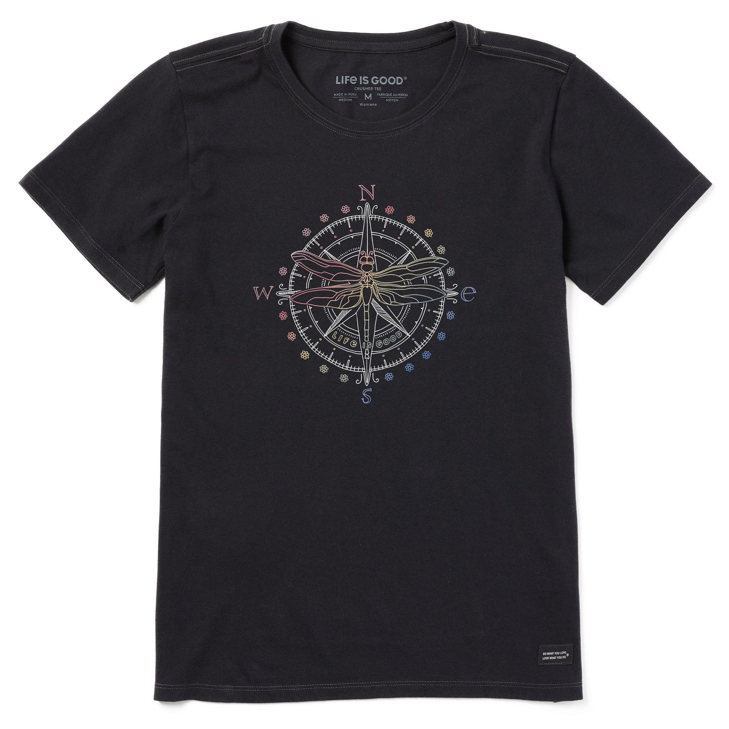 Women's Dragonfly Compass Short Sleeve Crusher-LITE Tee