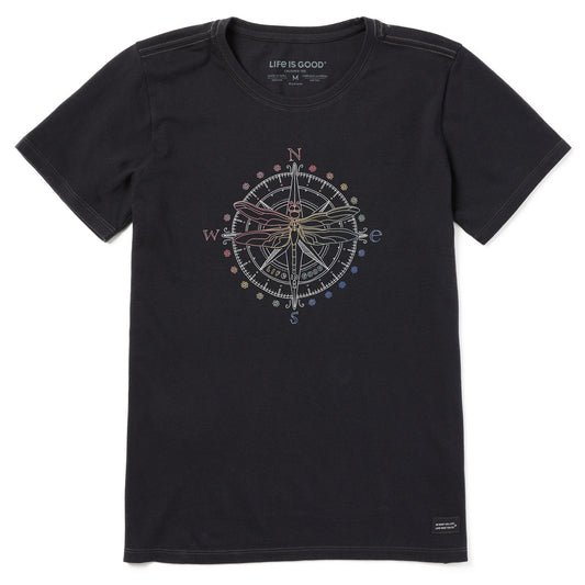 Women's Dragonfly Compass Short Sleeve Crusher-LITE Tee