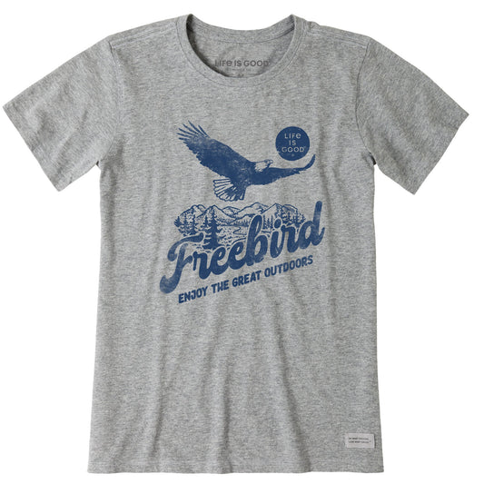 Women's Bald Eagle Freebird Short Sleeve Tee