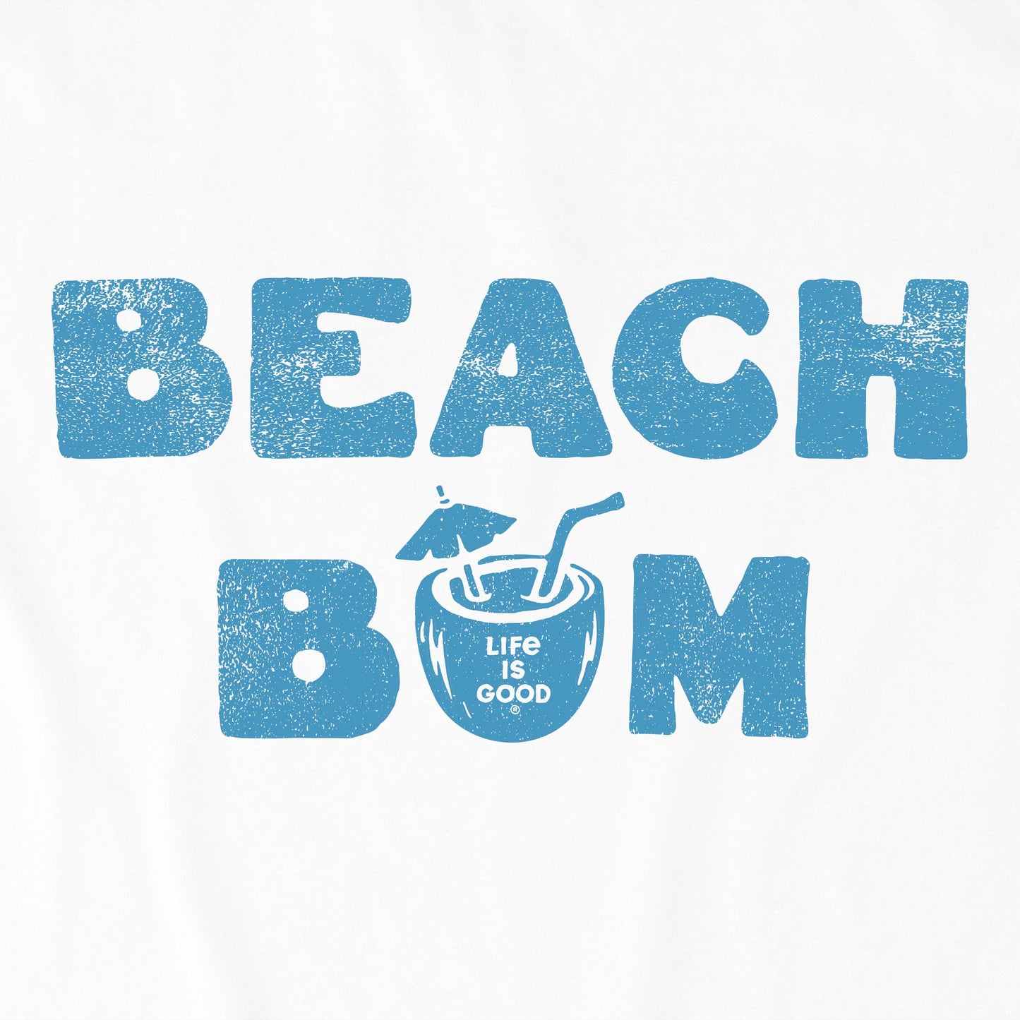 Men's Beach Bum Tropical Drink Short Sleeve Tee