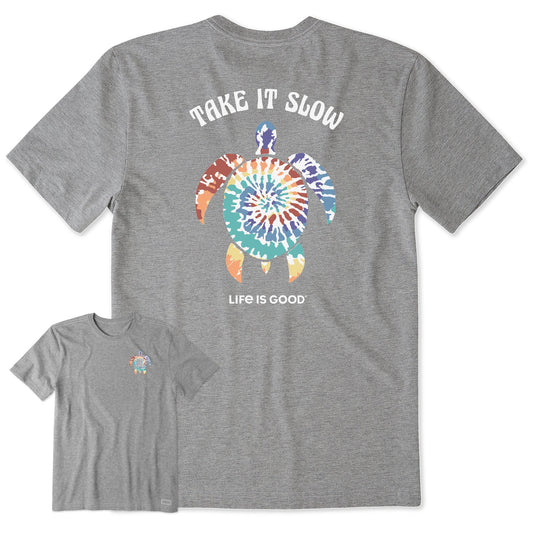 Men's Tie Dye Turtle Short Sleeve Crusher Tee