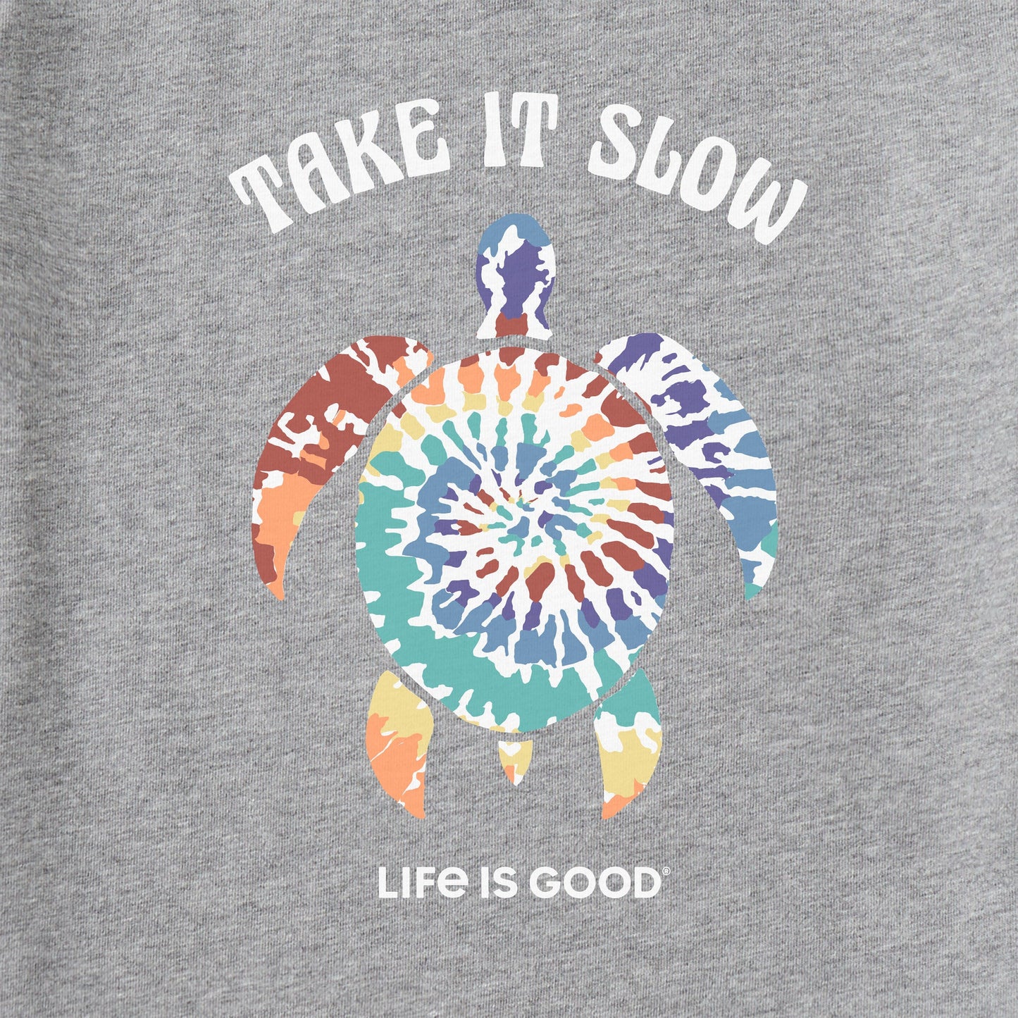 Men's Tie Dye Turtle Short Sleeve Crusher Tee