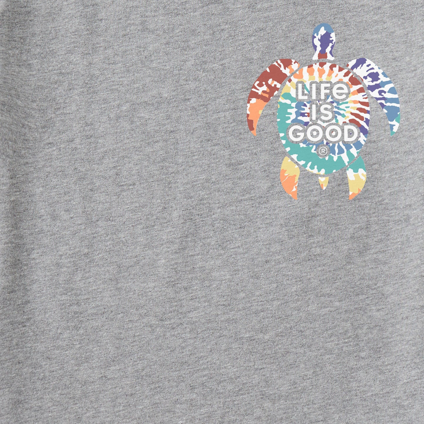 Men's Tie Dye Turtle Short Sleeve Crusher Tee