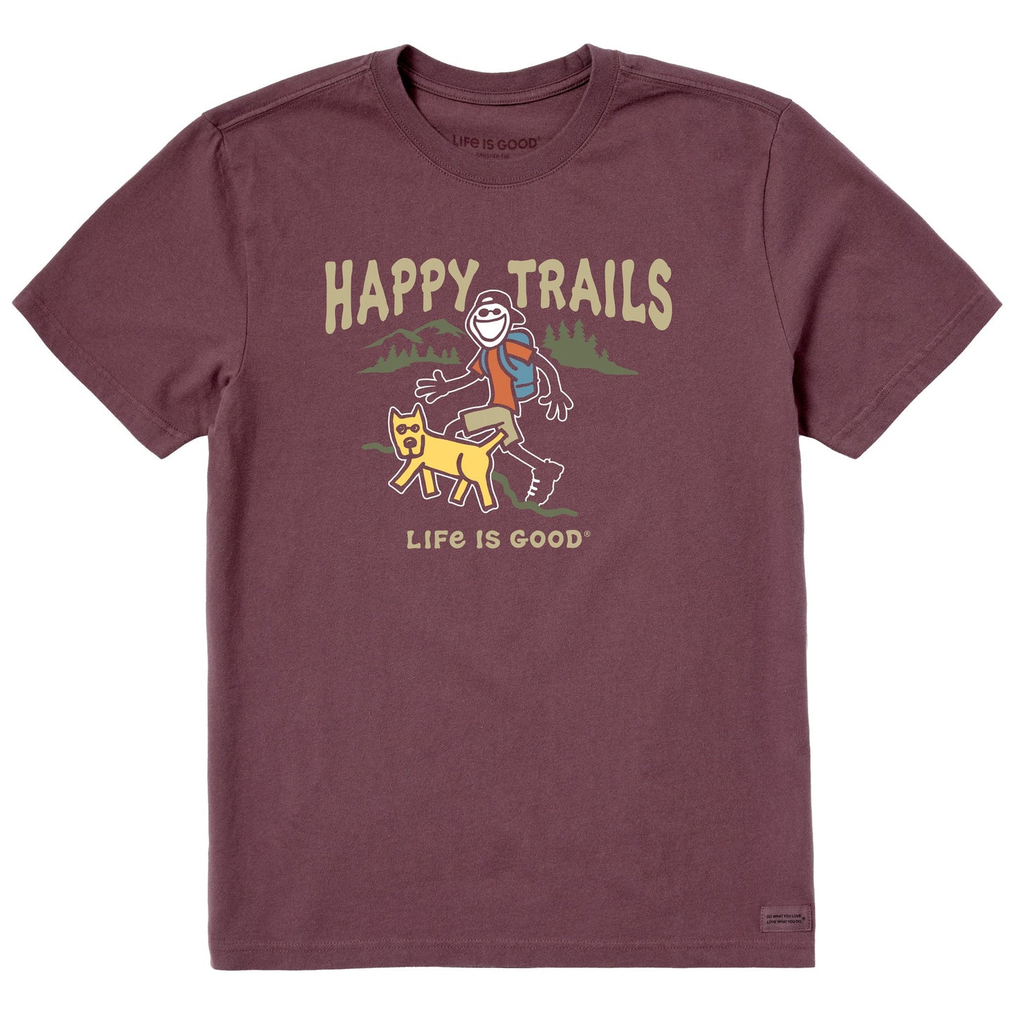 Men's Jake and Rocket Happy Trails Short Sleeve Tee