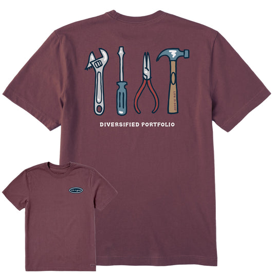 Men's Diversified Portfolio Tool Set Short Sleeve Crusher Tee