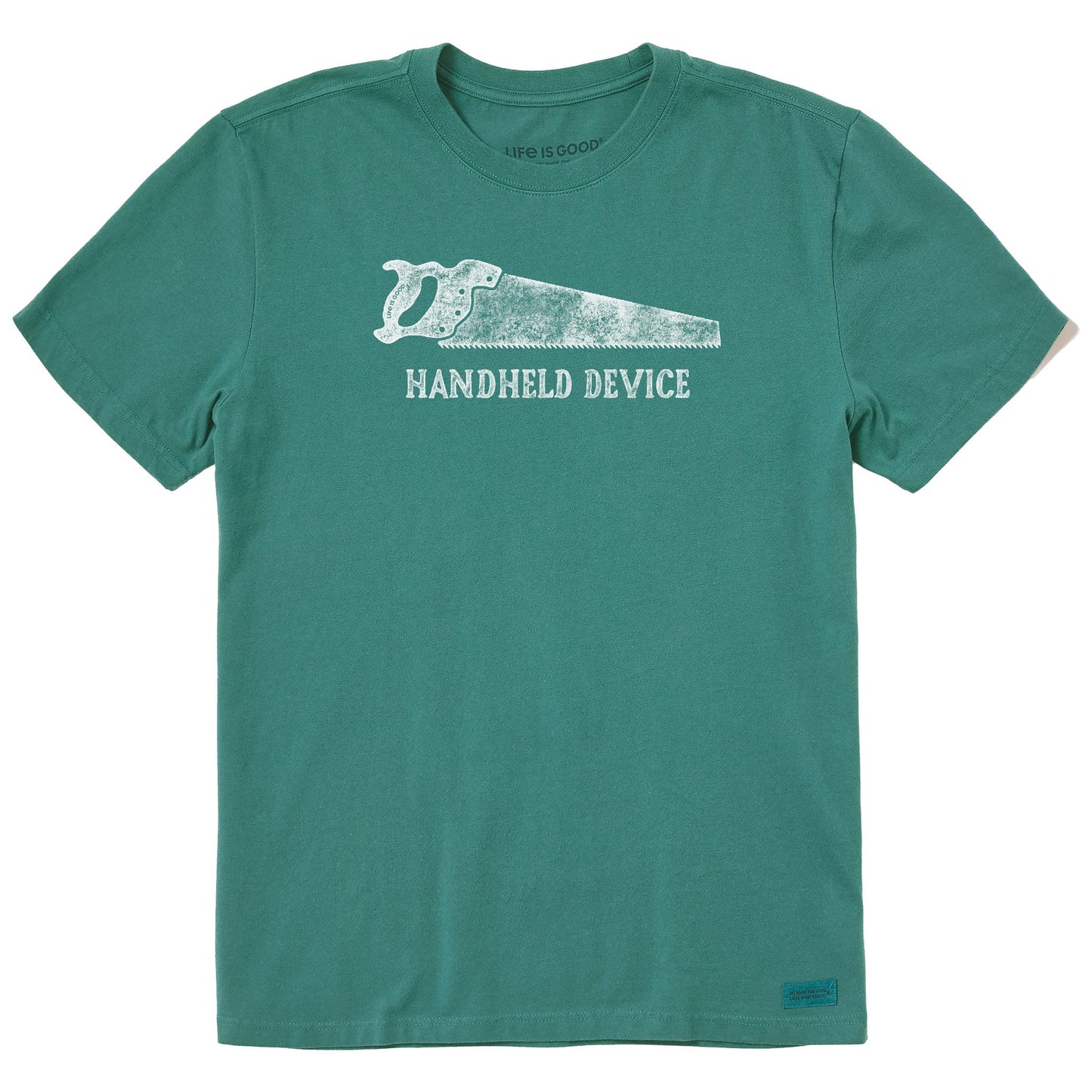 Men's Handheld Device Saw Short Sleeve Crusher Tee