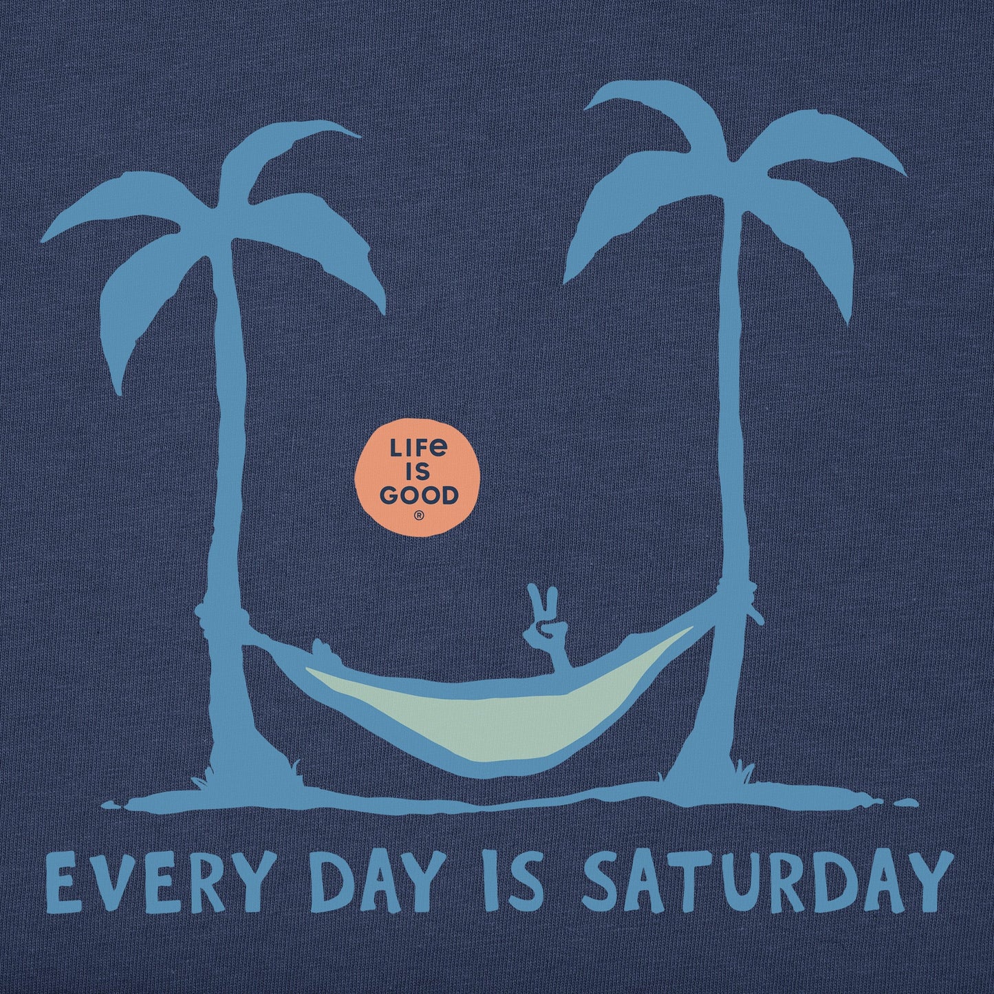 Men's Saturday Hammock Palms Short Sleeve Tee
