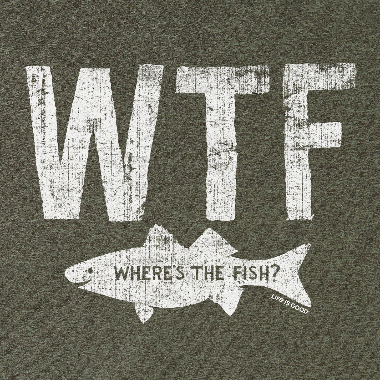 Men's WTF Long Sleeve Active Hooded Tee