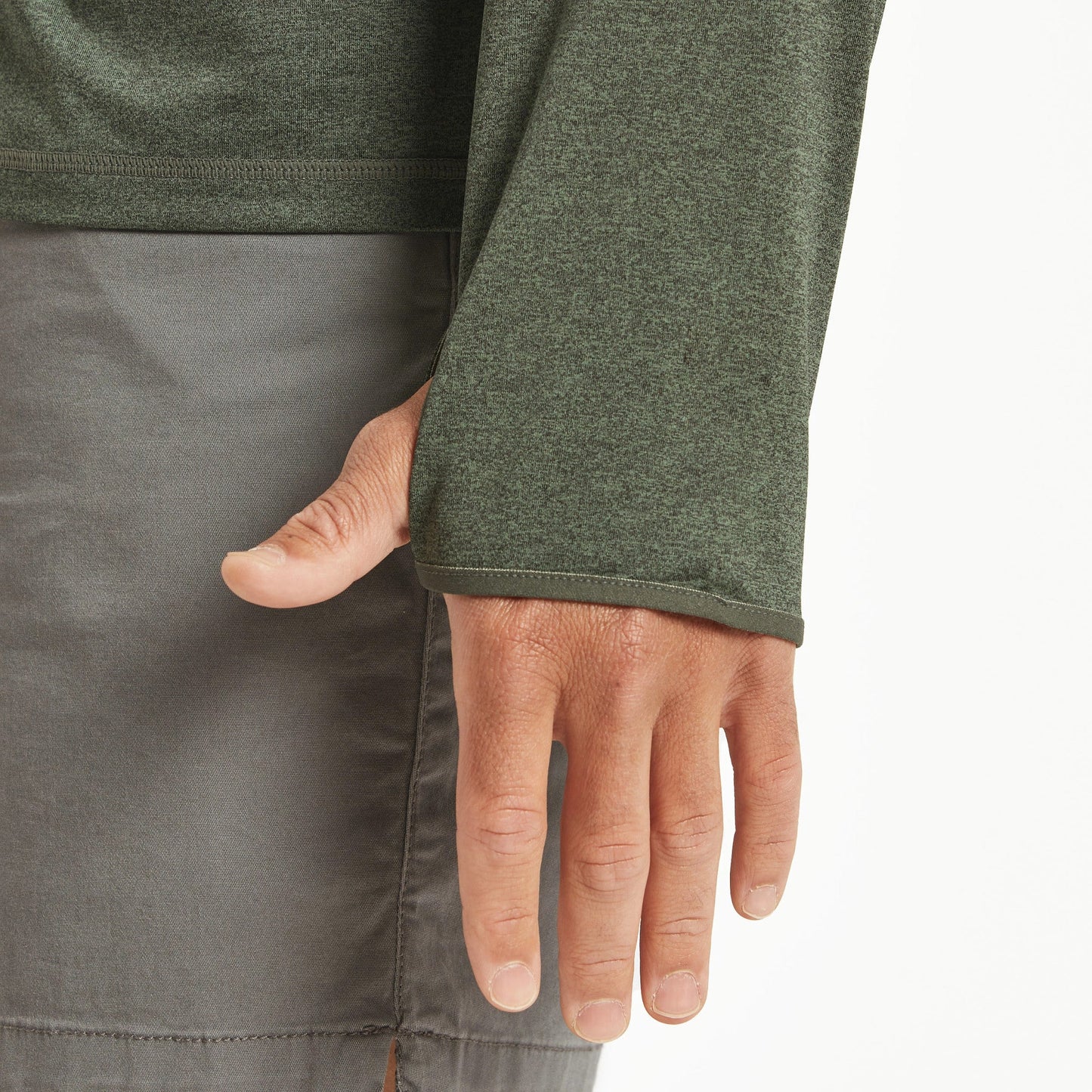 Men's WTF Long Sleeve Active Hooded Tee