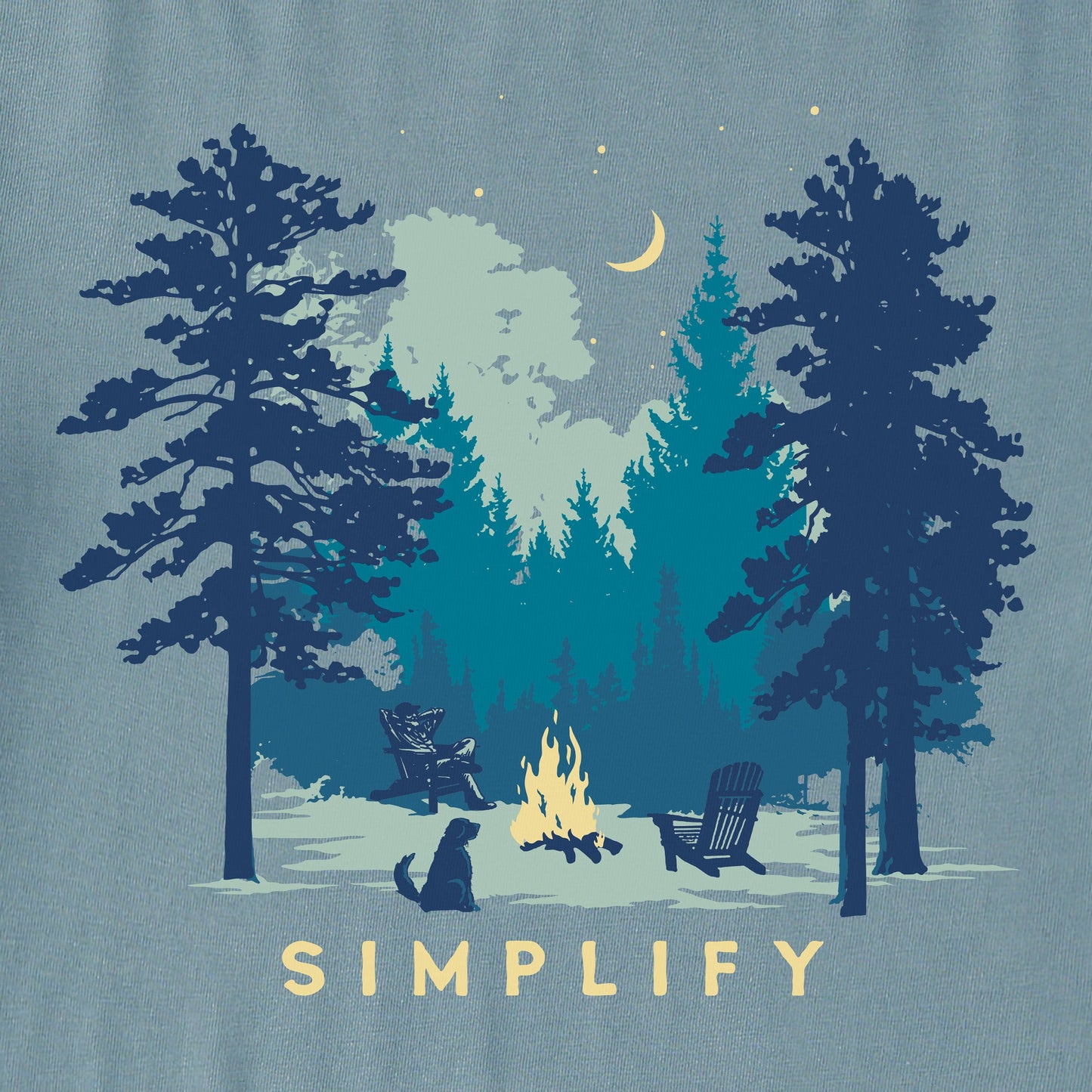 Men's Simplify Campfire Simply True Fleece Hoodie