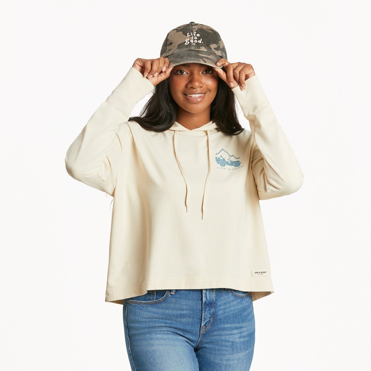 Women's ATV Wander Crusher-FLEX Boxy Hoodie